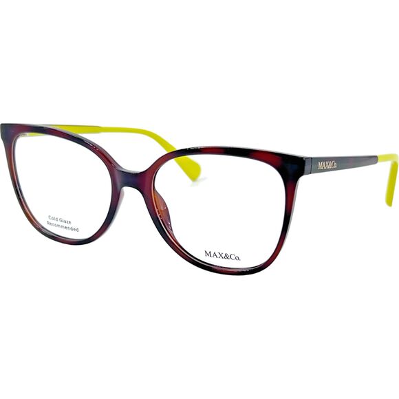 Max & Co MO5022 Womens Eyeglass Frame Dark Havana - Picture 2 of 5